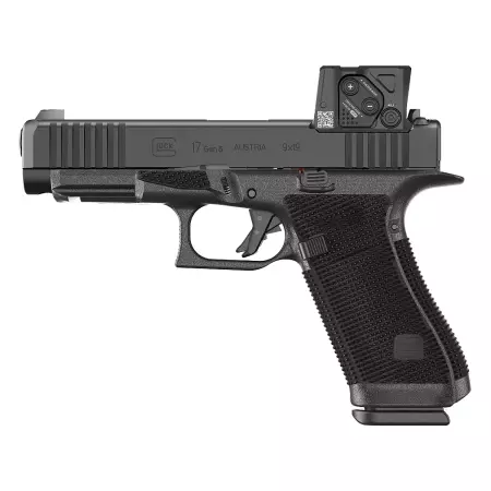 Samonabíjecí pistole Glock 17 Gen6 A-CUT s kolimátorem Aimpoint COA